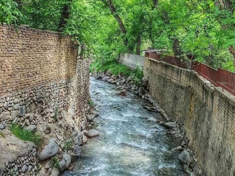 نمای دیگر رودخانه برغان