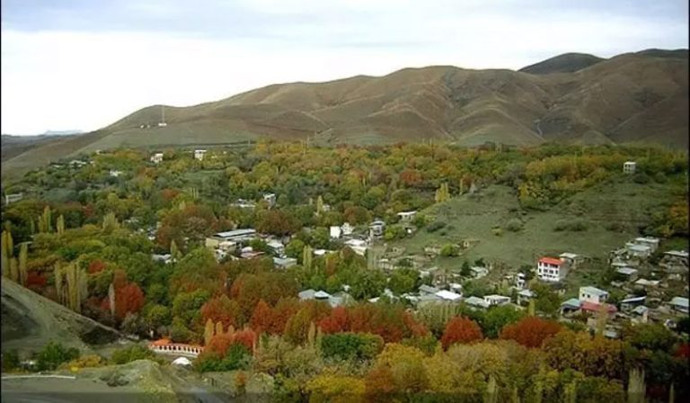 نمای کلی روستای برغان