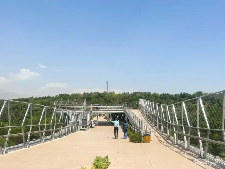 پیاده روی در پل طبیعت