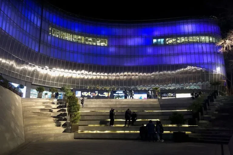 ارگ تجریش در شب