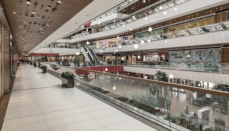 طبقات مغازه های اطلس مال