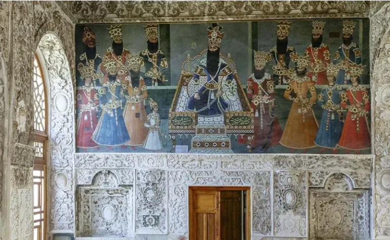 طراحی های دیوار کاخ سلیمانیه