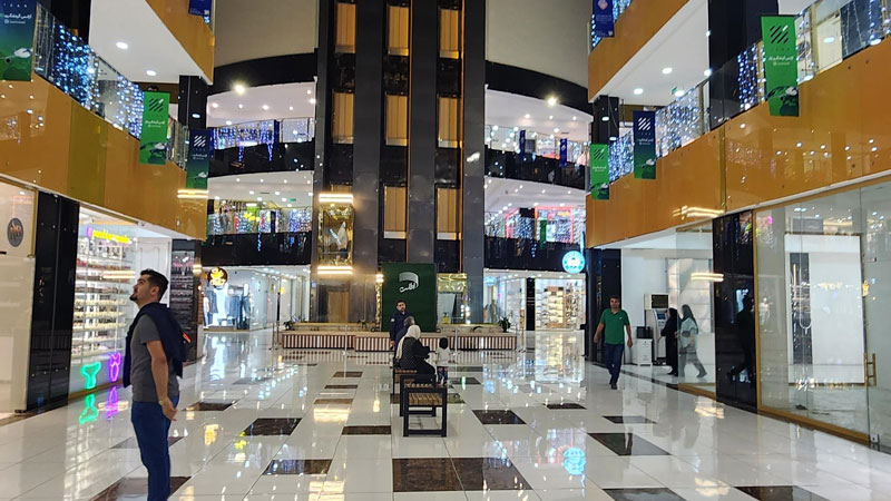 نمای داخلی اطلس مال