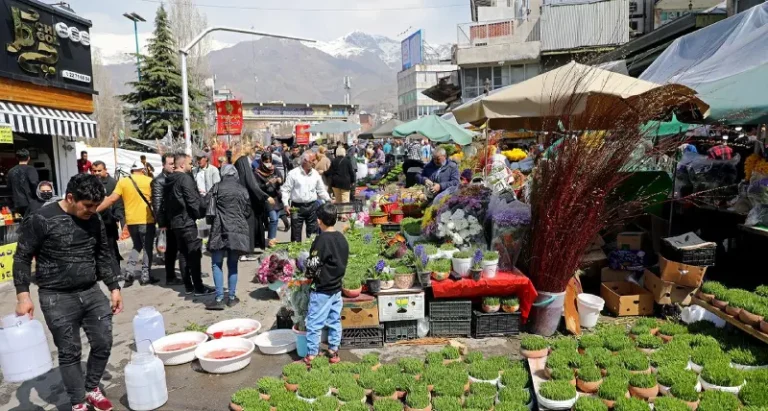 باراز تجریش در عید