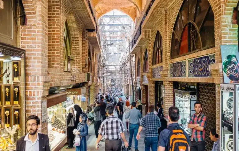 نمای محلی بازار