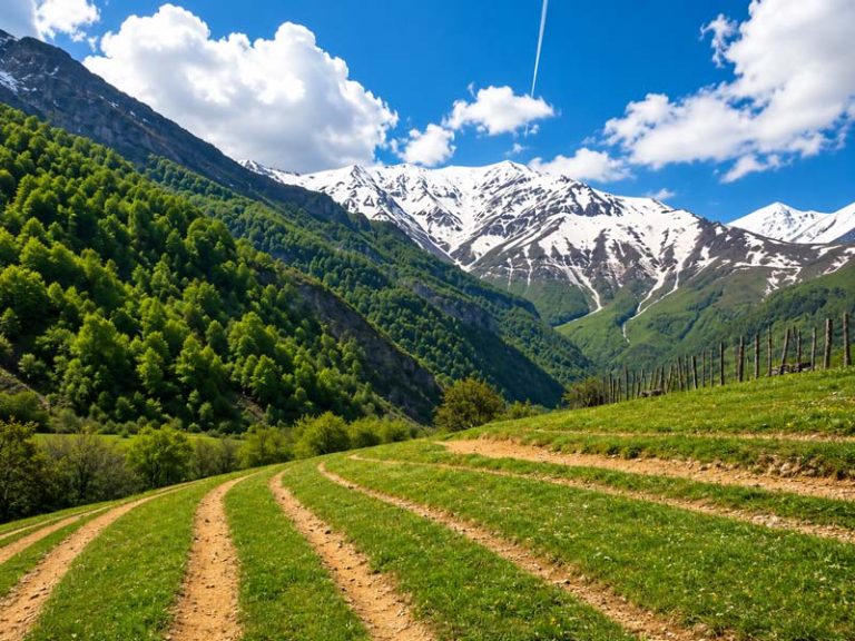 نمای کوهستان