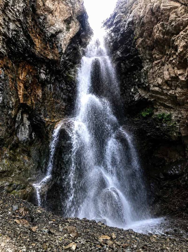 نمای ابشار از نزدیک