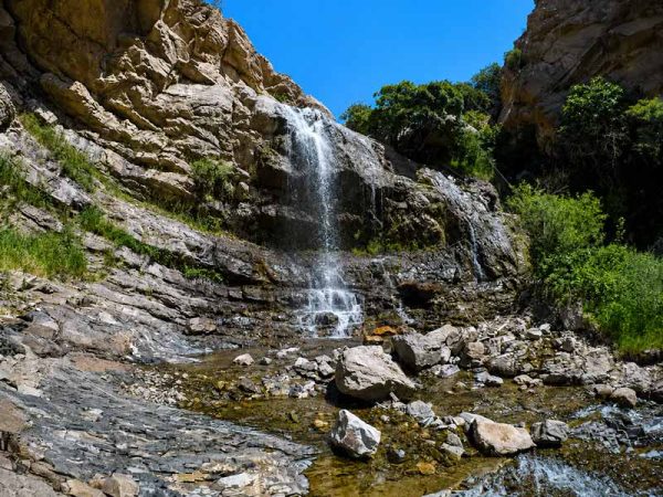 نمای بهاری ابشار