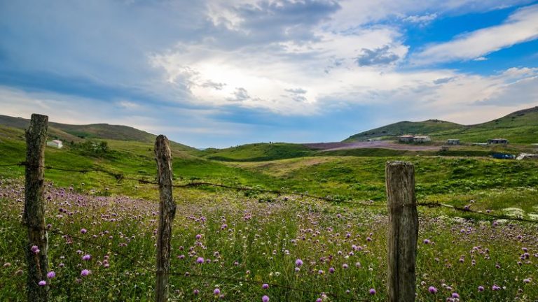 نمای زیبای ییلاق