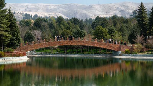 پل روی دریاچه