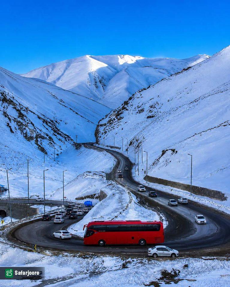 نمای برفی