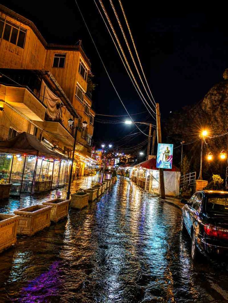 مسیر بارانی