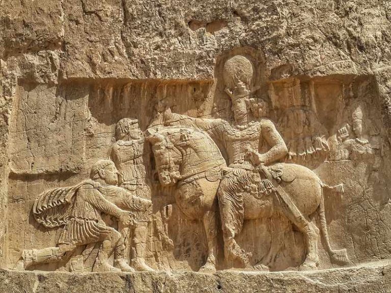 نقش برجسته پادشاهان ساسانی