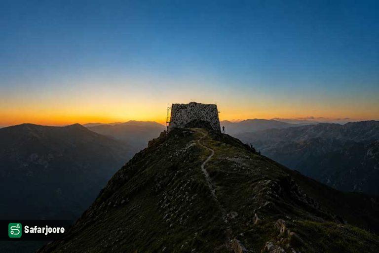 قله قلعه دختر شهرستانک در جاده چالوس کجاست | معرفی + لوکیشن