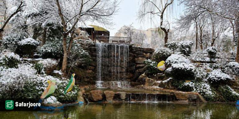 آبشار زمستانی