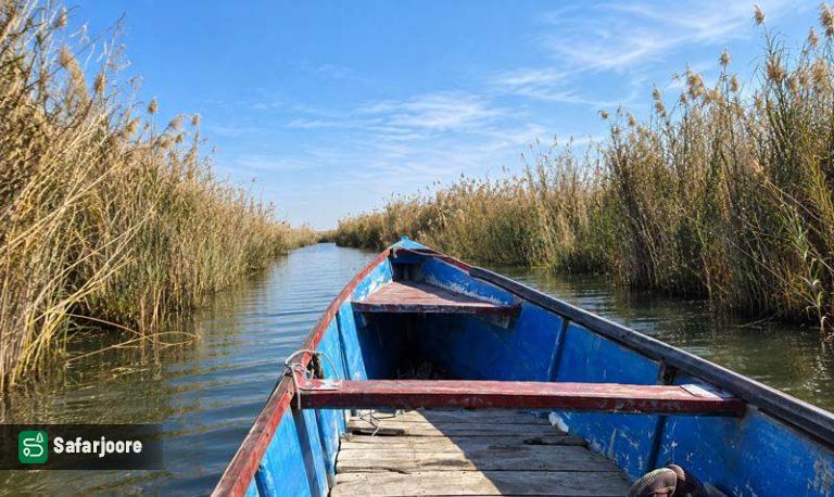 نمای دیگر داخل قایق