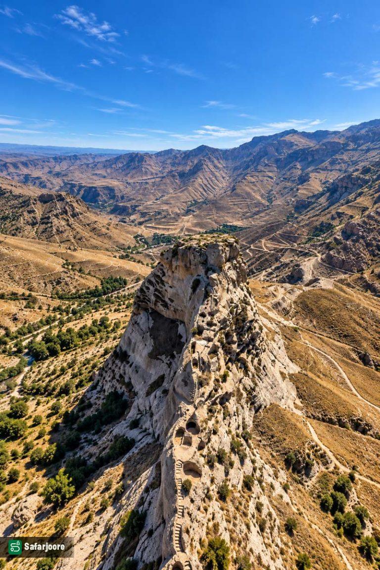 نمای بالا در روز