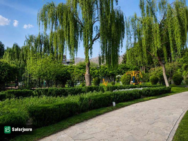نمای آفتابی بوستان