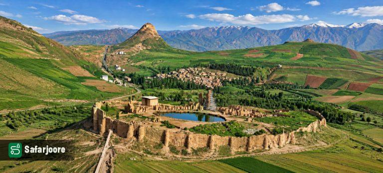دریاچه تخت سلیمان در تکاب کجاست | معرفی + لوکیشن