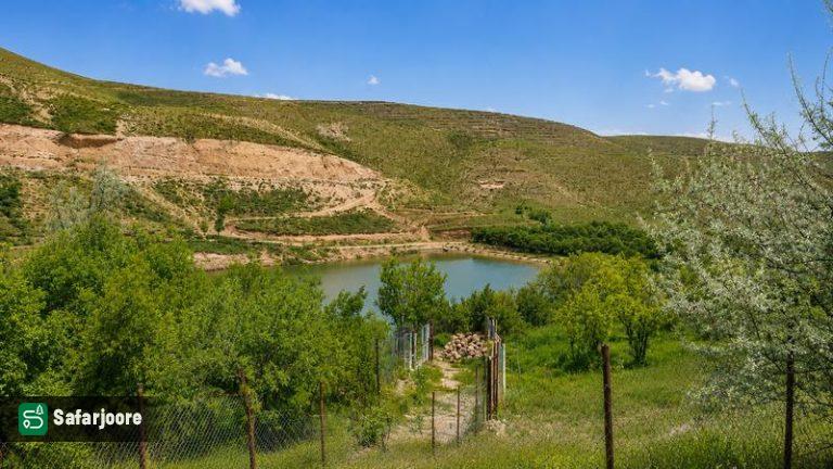 دریاچه میان طبیعت