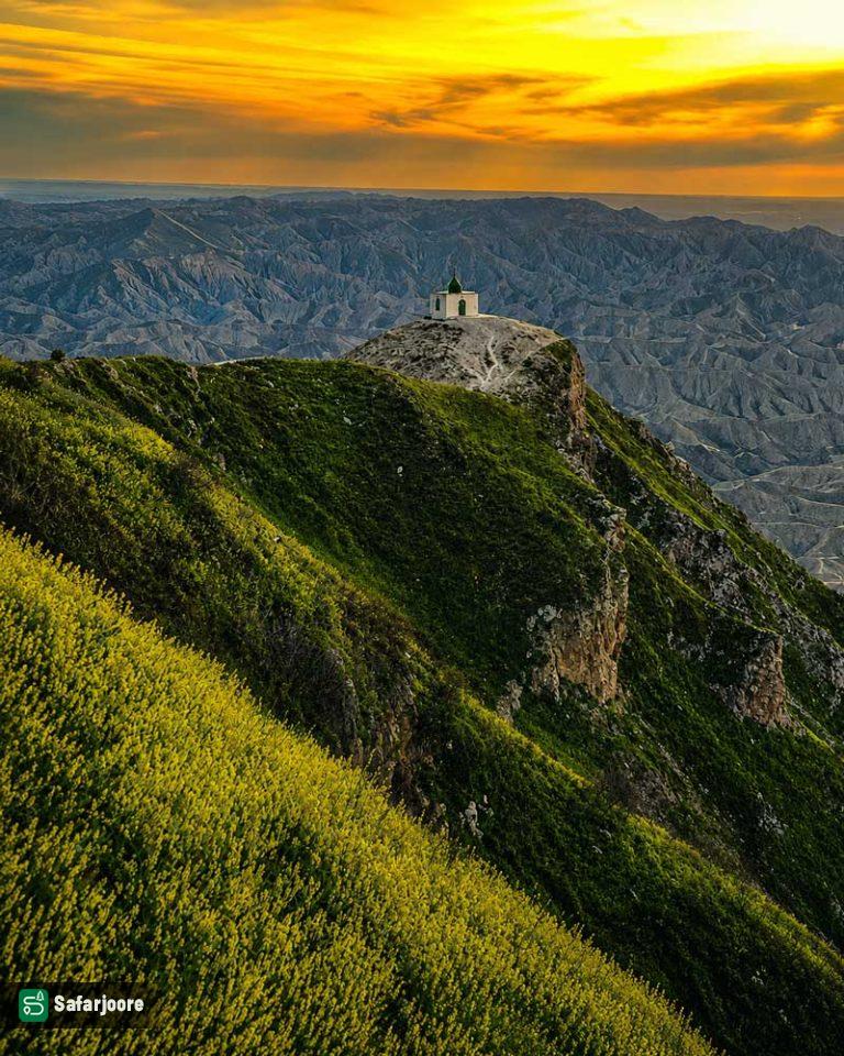 نمای بهاری مسجد