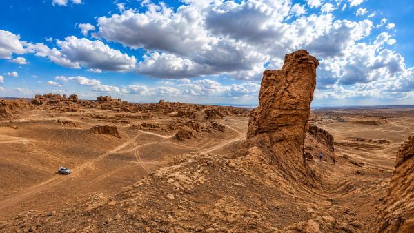 نمای صخره های کلوت