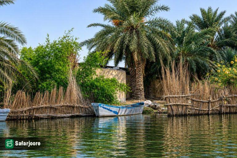 نمای دیگر رود و روستا