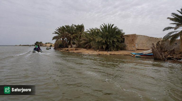 قایق سواری در روستا
