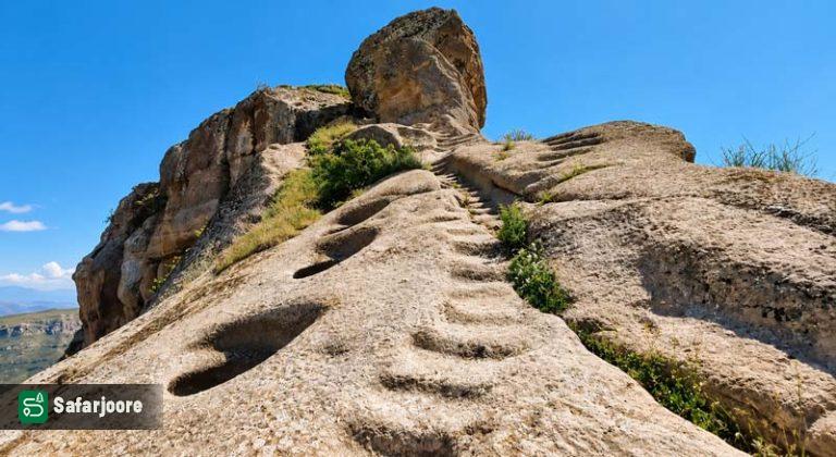نمای دیگر مسیر کوه