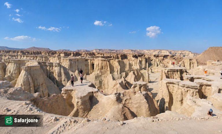 مسیر پیاده روی از بالا