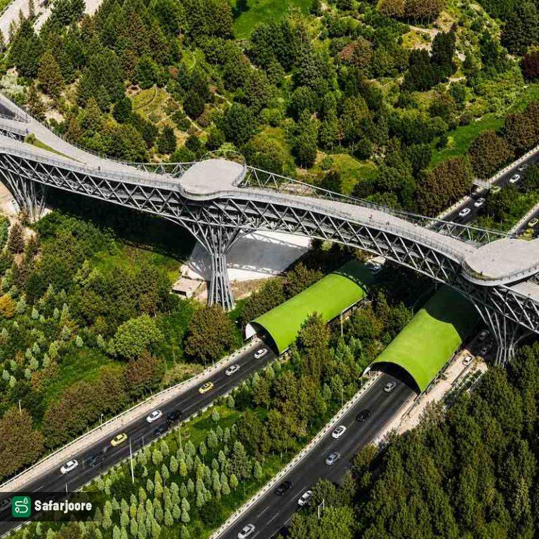 پل طبیعت در تهران
